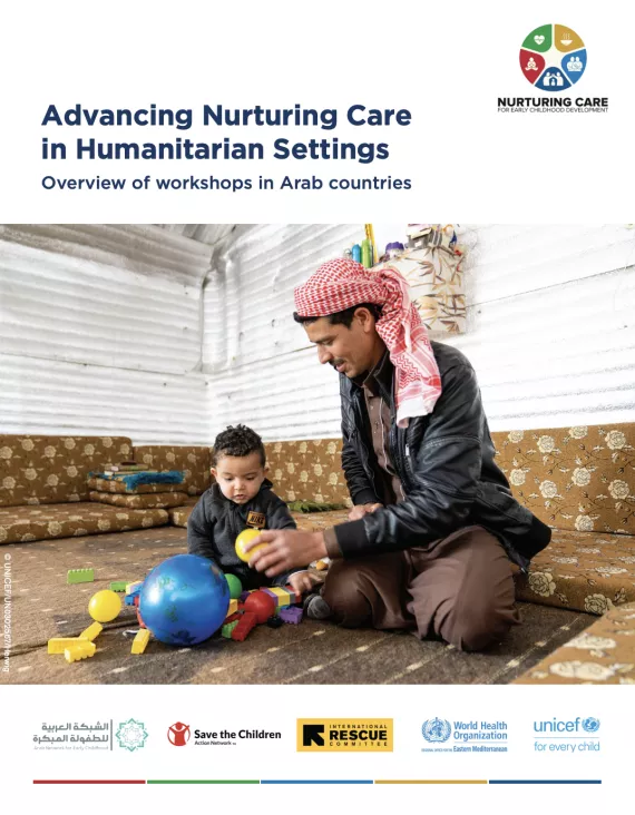 Advancing Nurturing Care in Humanitarian Settings-English Cover